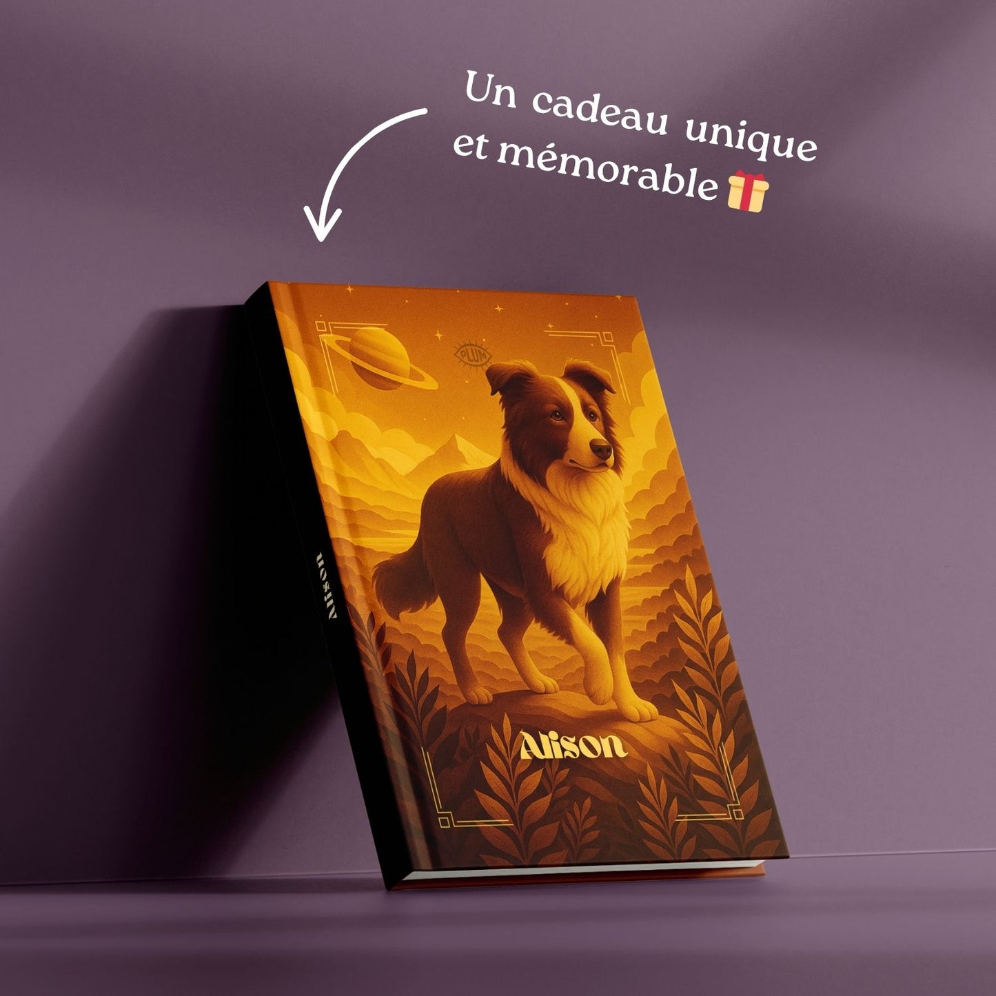 Astrobook Plumastro personnalisé avec couverture astrologique unique, un cadeau original et mémorable